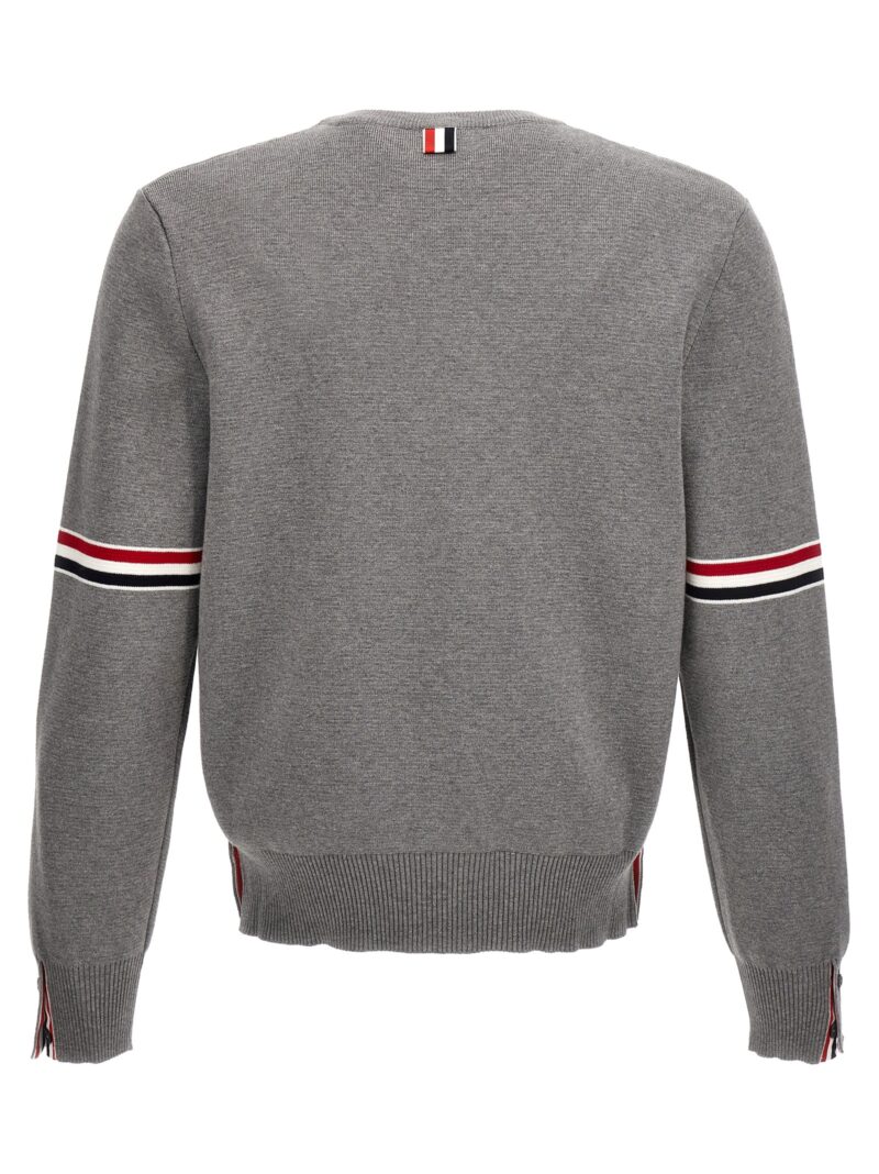 Classic sweater MKA326AY3001055 THOM BROWNE Gray