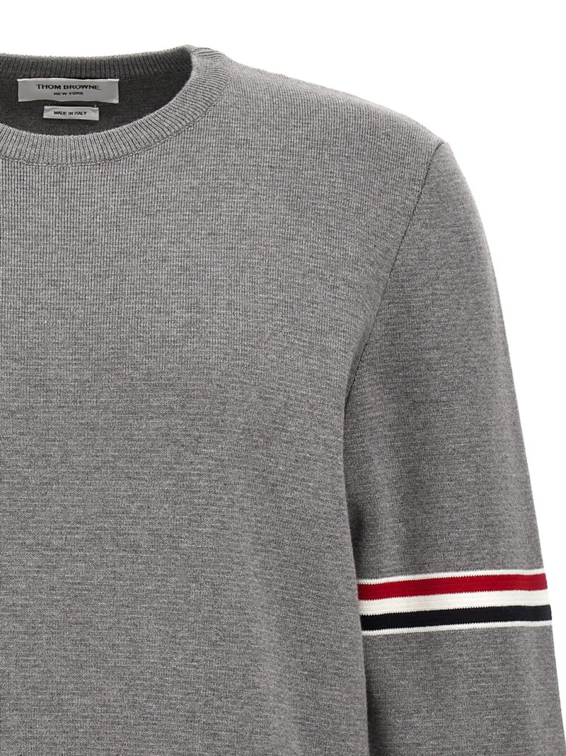 Classic sweater Man THOM BROWNE Gray