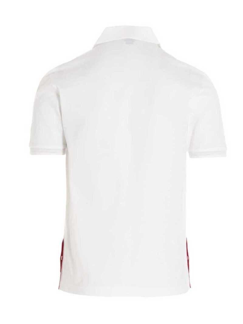 rwb polo shirt MJP022A01455100 THOM BROWNE White