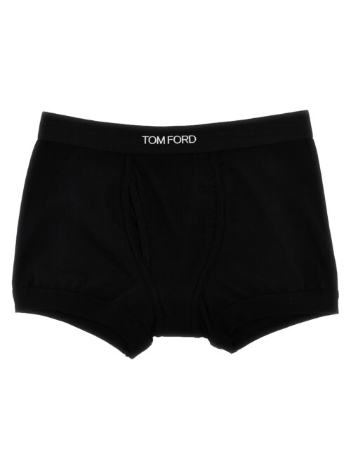 Logo boxer shorts TOM FORD Black