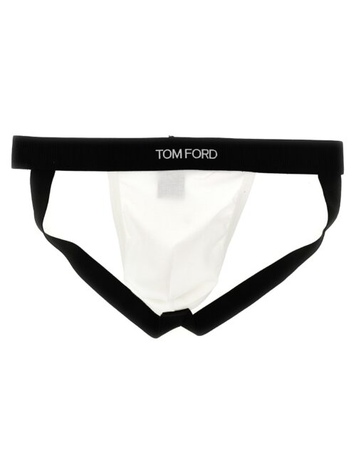 Logo briefs TOM FORD White/Black