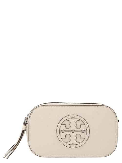 'Miller Mini' crossbody bag TORY BURCH White