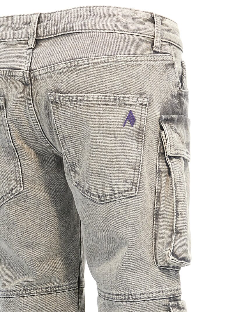 'Essie' jeans 100% cotton THE ATTICO Gray