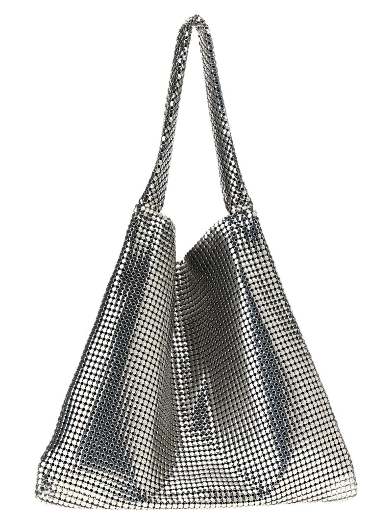 'Silver Pixel Metallic' shopping bag 24PSS0434MET607P040 PACO RABANNE Silver