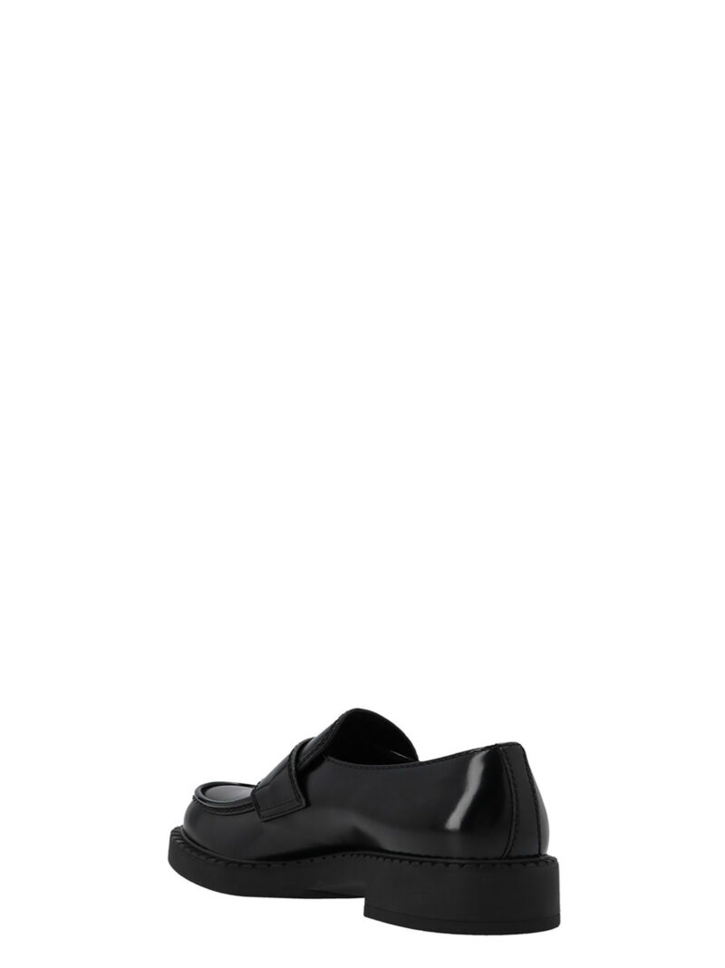 'Chocolate' loafers Man PRADA Black