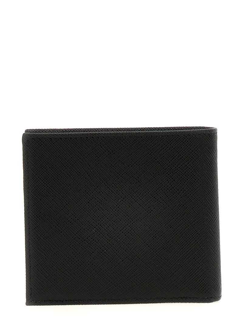 Saffiano logo wallet 2MO738QHHF0002 PRADA Black