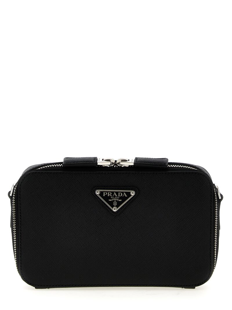 'Prada Brique' crossbody bag PRADA Black