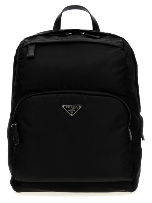 Re-nylon backpack PRADA Black