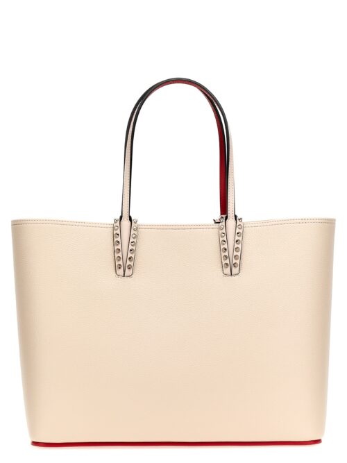 'Cabata' shopping bag CHRISTIAN LOUBOUTIN White