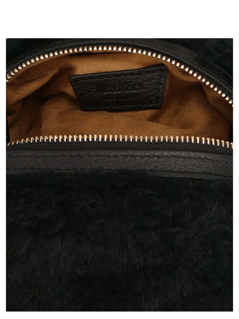 'Jolie7' clutch 62% alpaca 26% virgin wool 12% silk MAX MARA Black