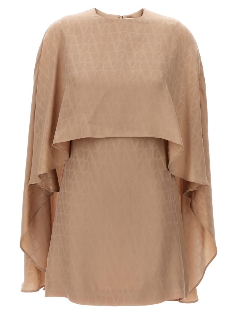 'Toile iconographe' dress VALENTINO GARAVANI Beige