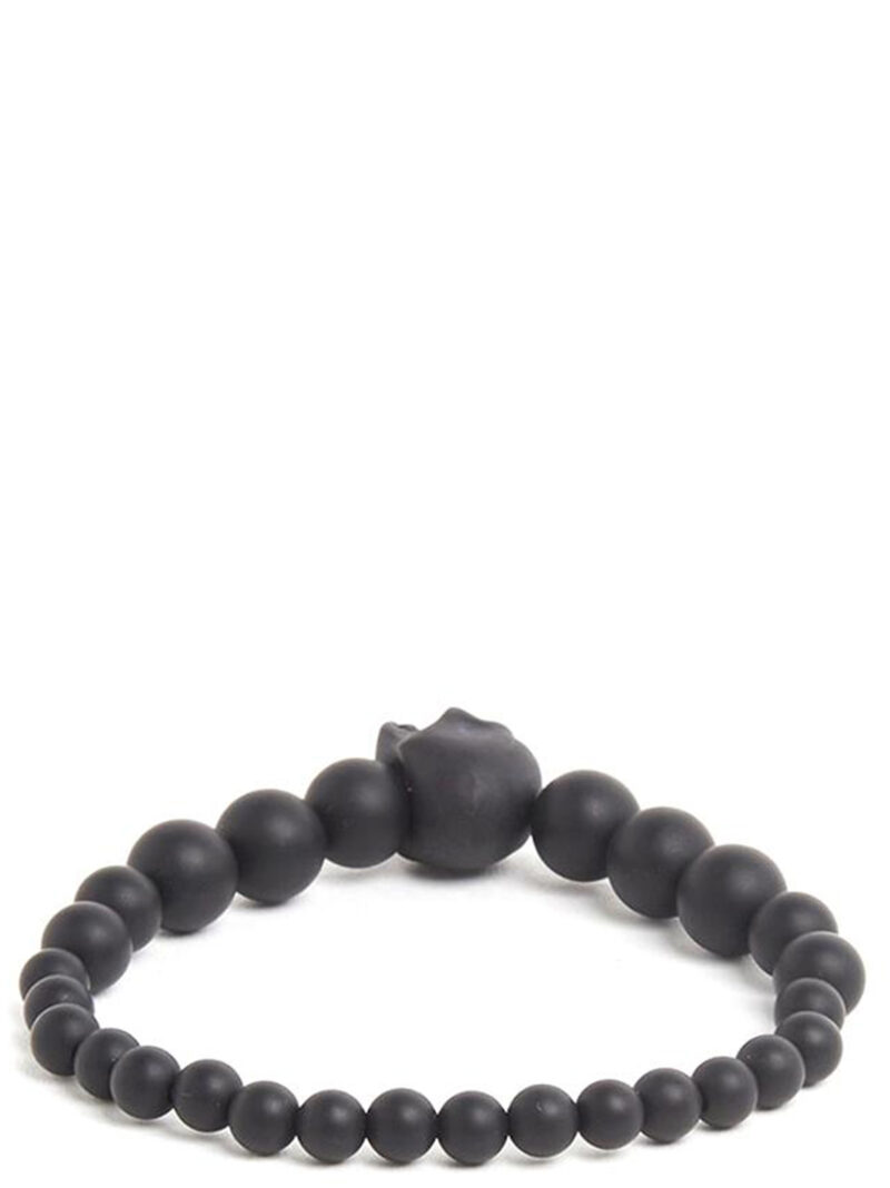 'Skull’ bracelet 554504J682V1000 ALEXANDER MCQUEEN Black