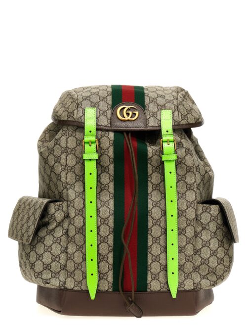 'Ophidia GG' midi backpack GUCCI Green