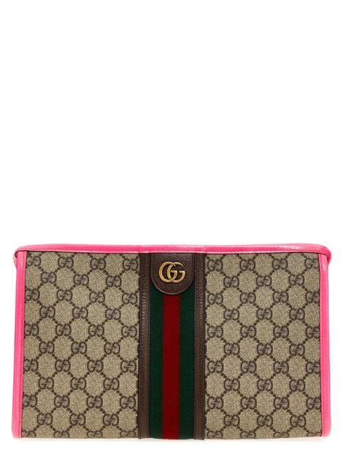 'Ophidia GG' clutch GUCCI Fuchsia