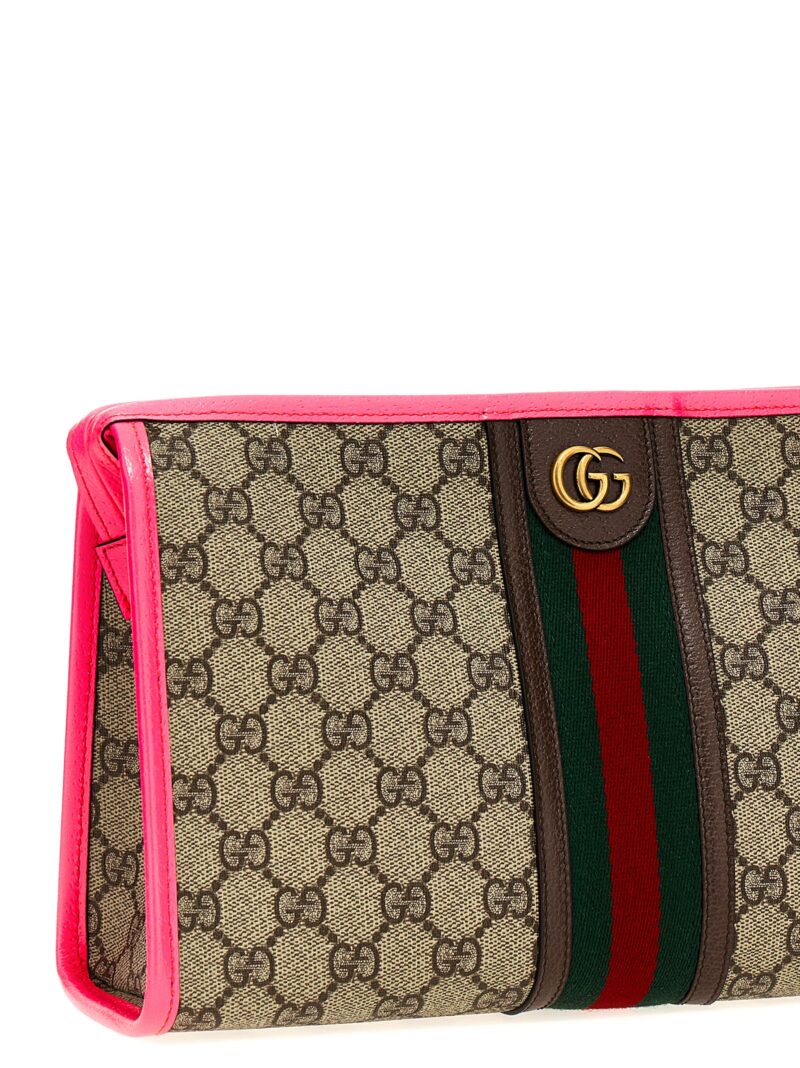 'Ophidia GG' clutch Man GUCCI Fuchsia