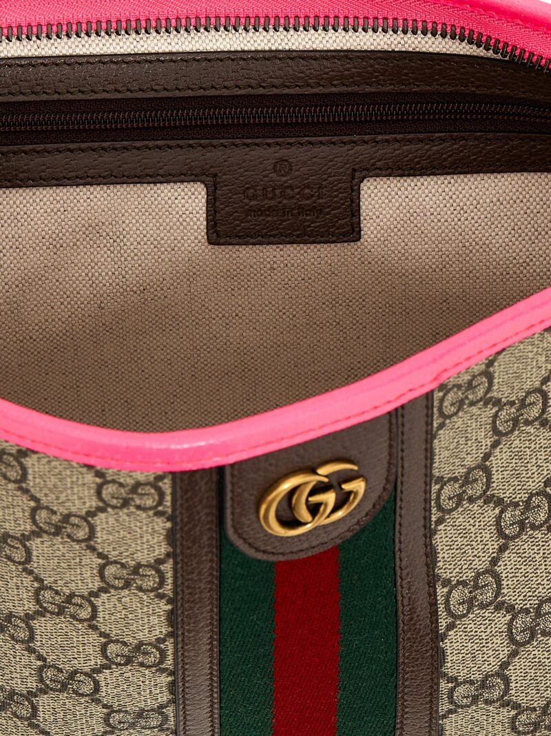 'Ophidia GG' clutch 60% polyurethane 20% cotton 20% polyester GUCCI Fuchsia