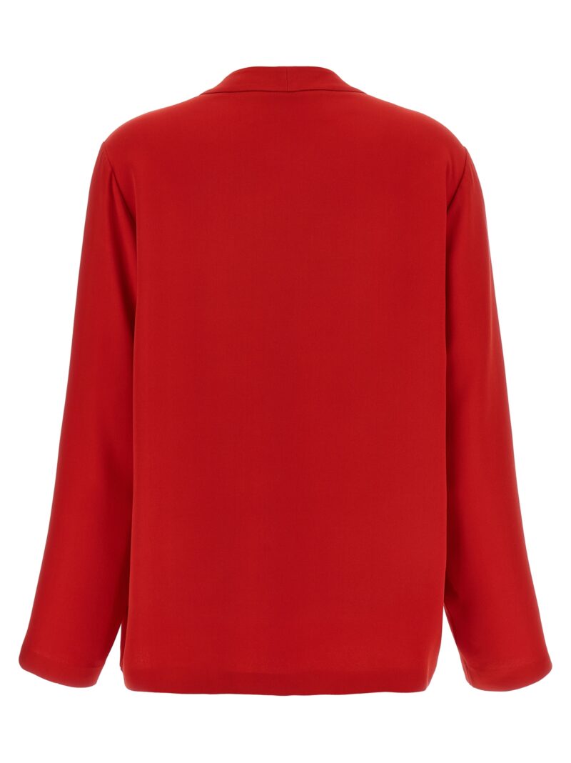 Valentino 'V Gold' blouse 5B3AB6K01MM157 VALENTINO GARAVANI Red