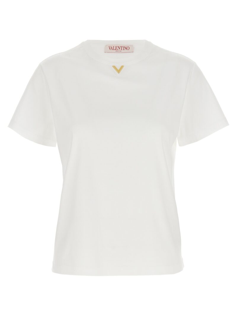 Valentino 'V Gold' T-shirt VALENTINO GARAVANI White