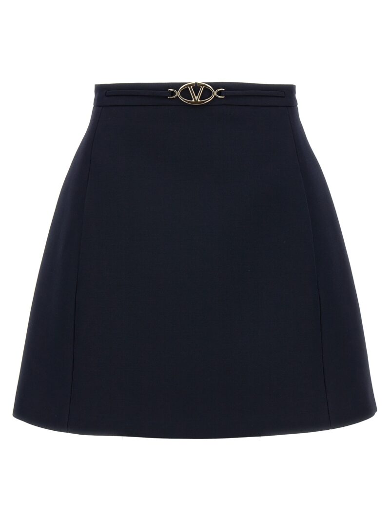 Valentino logo skirt VALENTINO GARAVANI Blue