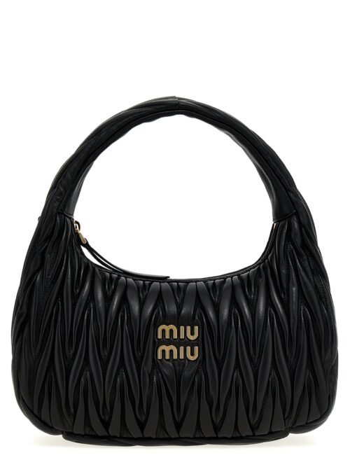 'Hobo Wander' handbag MIU MIU Black