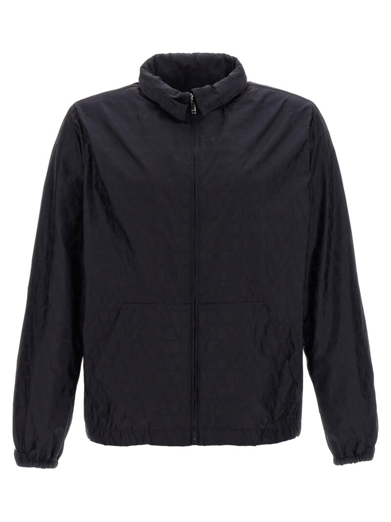 Valentino 'Toile Iconographe' windbreaker VALENTINO GARAVANI Blue