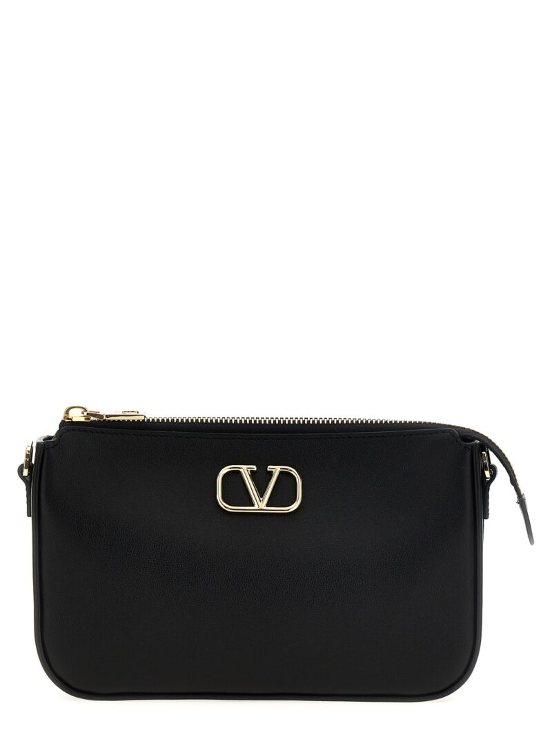 Valentino Garavani 'VLogo Signature' Shoulder Bag VALENTINO GARAVANI Black