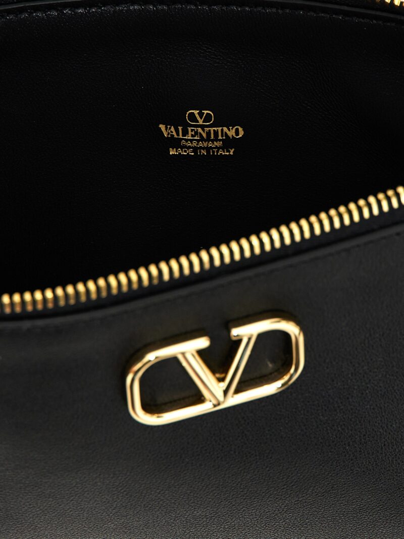 Valentino Garavani 'VLogo Signature' Shoulder Bag Fall Winter 2024/2025 VALENTINO GARAVANI Black