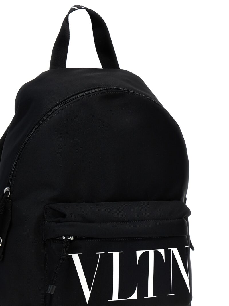 Valentino Garavani 'VLTN' backpack Man VALENTINO GARAVANI White/Black