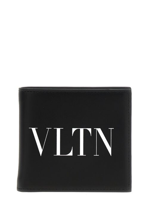 Valentino Garavani 'VLTN' Wallet VALENTINO GARAVANI White/Black