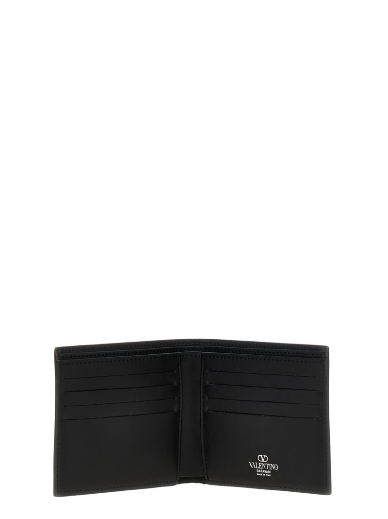 Valentino Garavani 'VLTN' Wallet Man VALENTINO GARAVANI White/Black