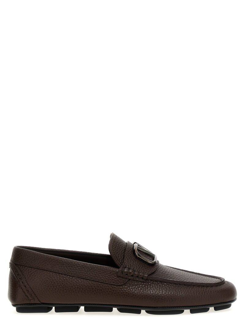 Valentino Garavani 'VLogo Signature' loafers VALENTINO GARAVANI Brown