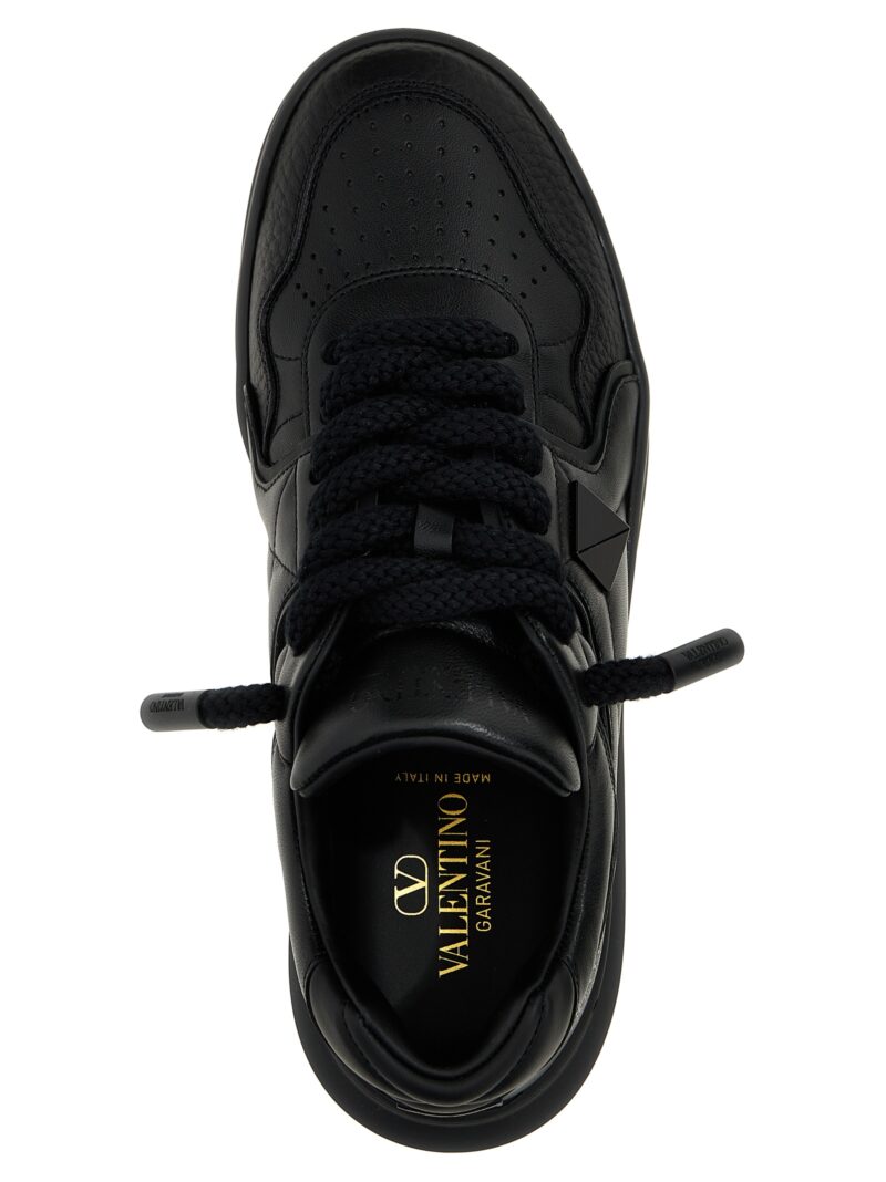 Valentino Garavani 'One Stud XL' sneakers 100% lamb leather (Ovis aries) VALENTINO GARAVANI Black