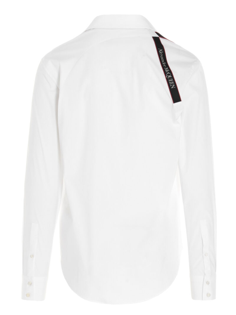 Harness detail shirt 615271QRN449000 ALEXANDER MCQUEEN White