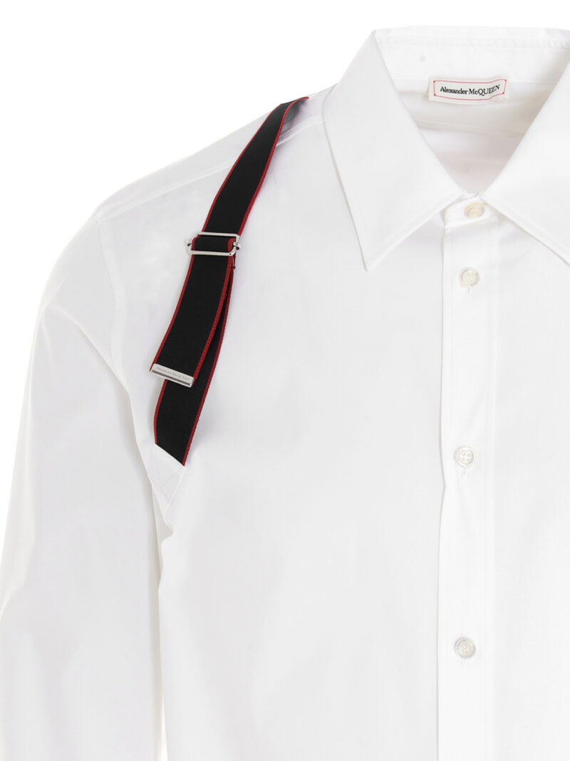 Harness detail shirt Man ALEXANDER MCQUEEN White