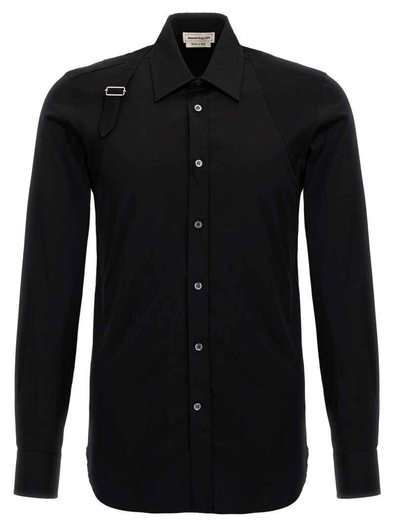 'Harness' shirt ALEXANDER MCQUEEN Black