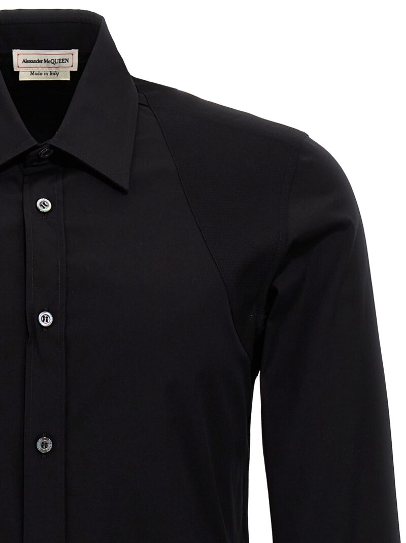 'Harness' shirt Man ALEXANDER MCQUEEN Black