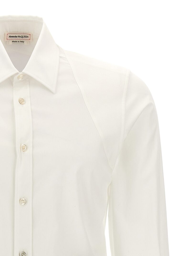 'Harness' shirt Man ALEXANDER MCQUEEN White