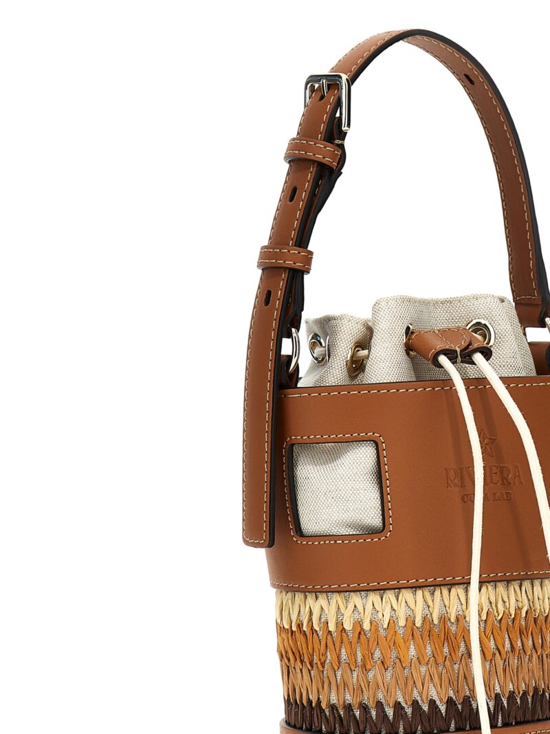 Cuba Lab x SanPa 'Riviera' bucket bag Woman CUBA LAB Brown