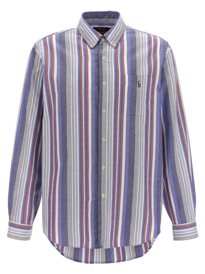 Logo embroidery striped shirt POLO RALPH LAUREN Multicolor