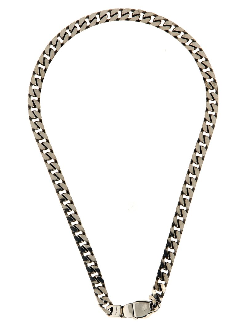 'Skull' necklace 735917J160Y0446 ALEXANDER MCQUEEN Silver