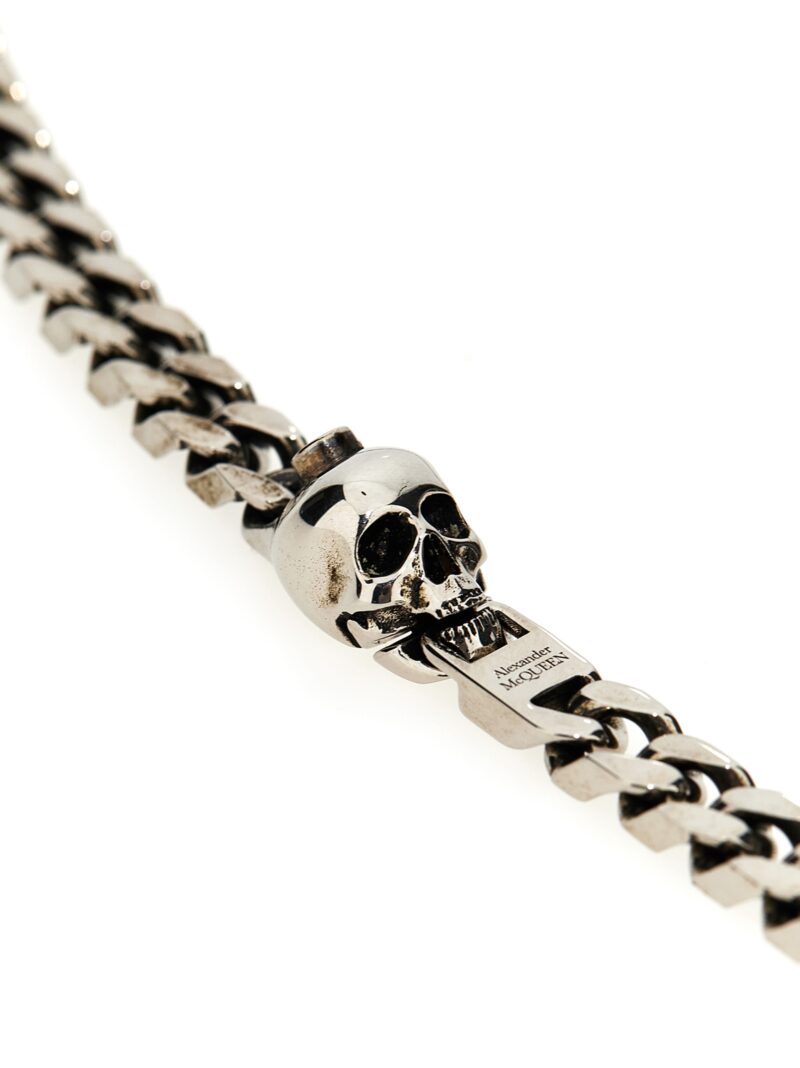 'Skull' necklace Man ALEXANDER MCQUEEN Silver