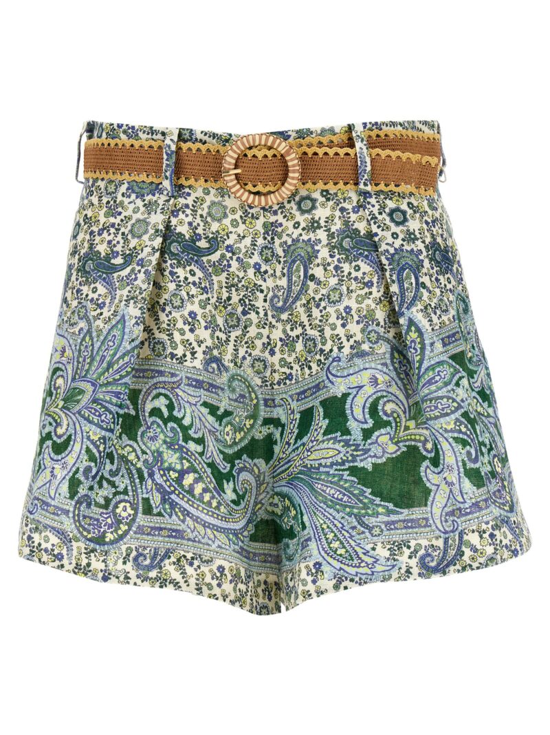 'Ottie Tuck' shorts ZIMMERMANN Multicolor