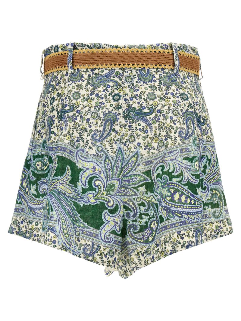 'Ottie Tuck' shorts 7453ASS242GRPA ZIMMERMANN Multicolor