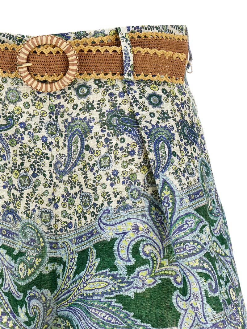 'Ottie Tuck' shorts Woman ZIMMERMANN Multicolor