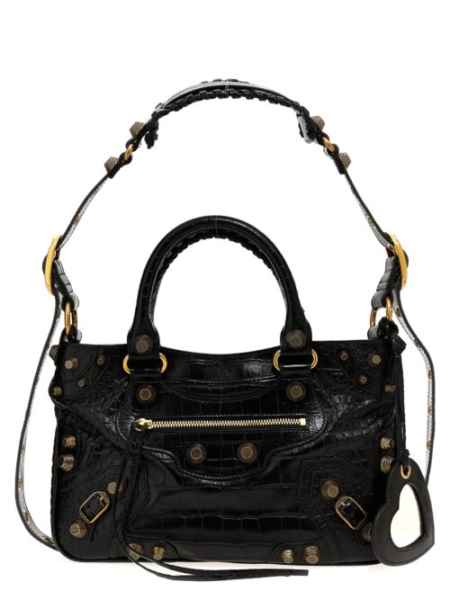 'Neo Cagole Tote M' handbag BALENCIAGA Black