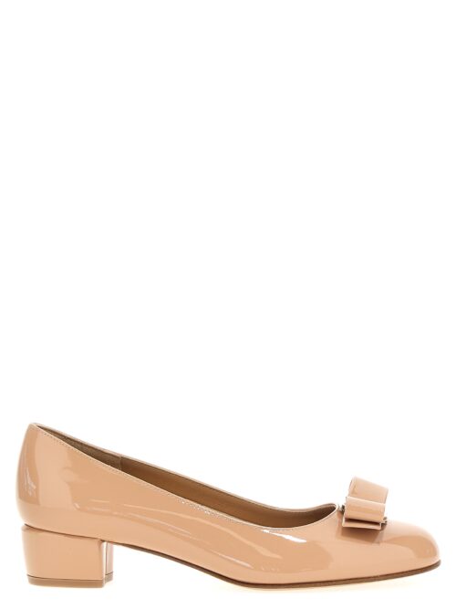 'Vara' pumps FERRAGAMO Beige