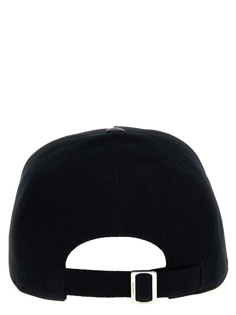 'Boldleat' baseball cap Man FERRAGAMO Black