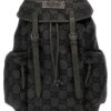 'GG' big backpack GUCCI Black