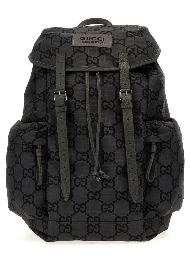 'GG' big backpack GUCCI Black