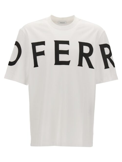 Logo t-shirt FERRAGAMO White/Black